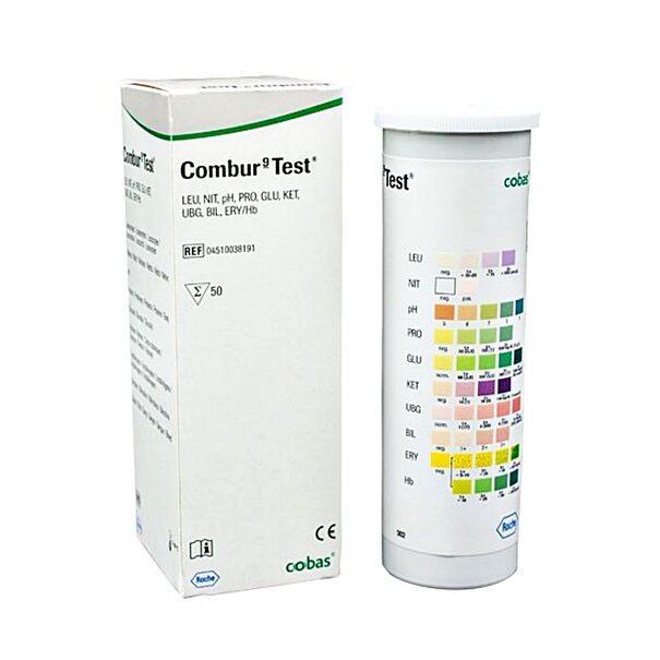 Roche Combur 9 urine teststrips