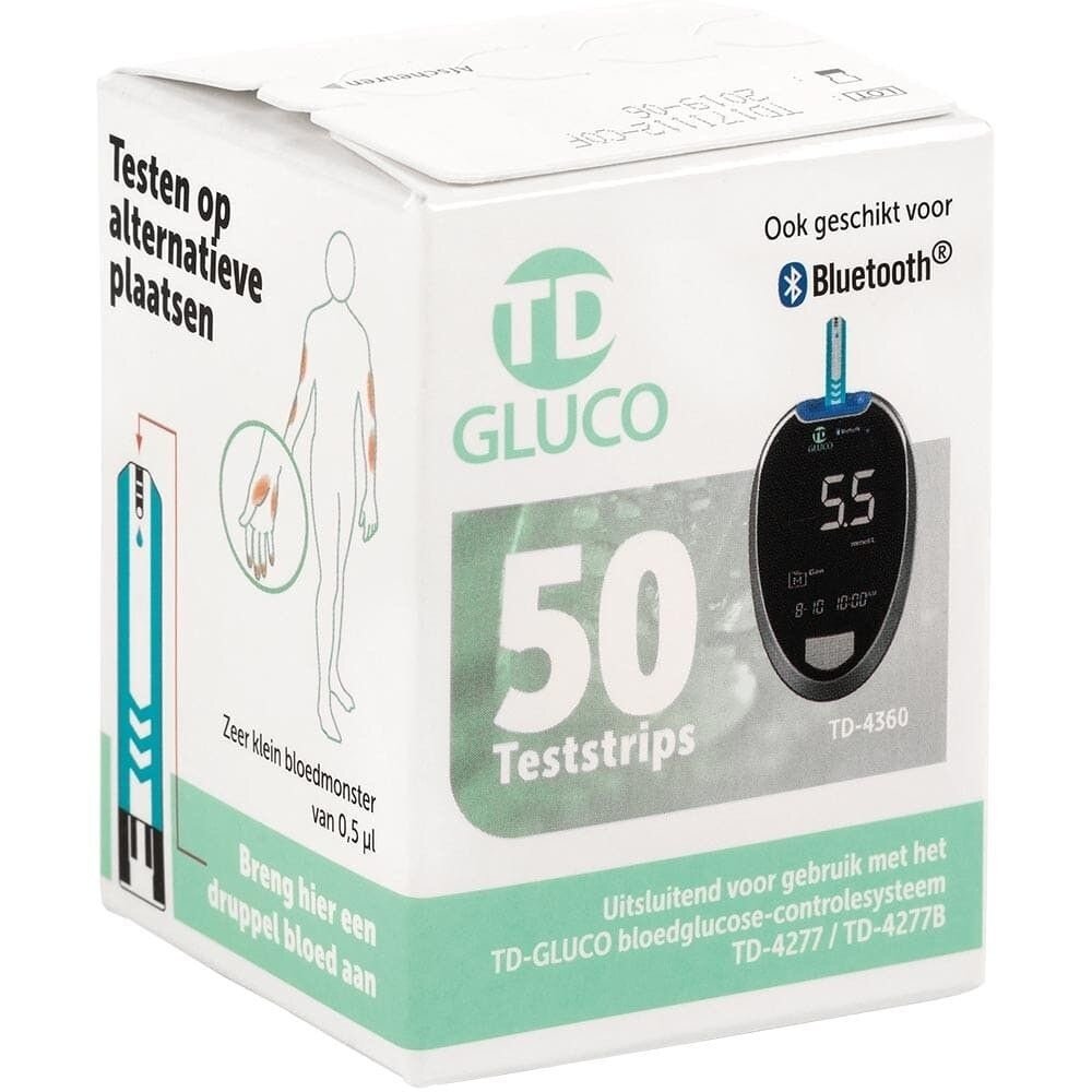 Ht One TD diabetes test strips 50 stuks - De Boer Dental