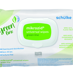 Mikrozid green uni wipes