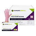 Diamond Medical Nitril handschoenen Roze 1000 stuks