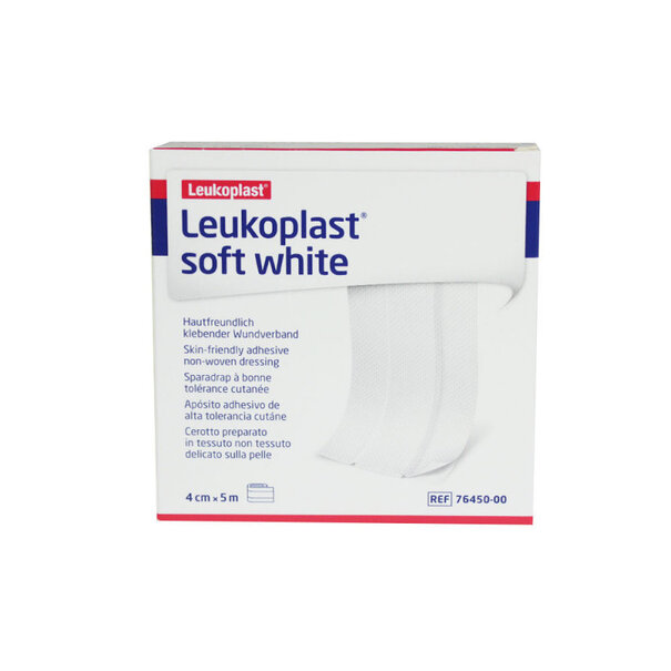 Leukoplast Leukoplast Soft White wondpleister 5m x 4cm