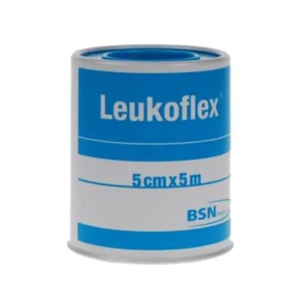 Leukoflex Leukoflex hechtpleister 5cm x 5m