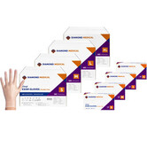 Vinyl handschoenen poedervrij 1x100stuks