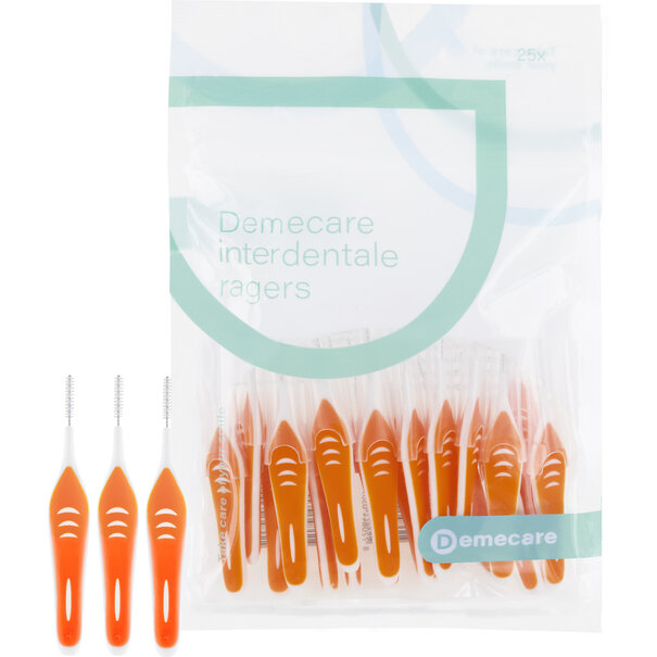 Ragers interdentaal 0.45 mm Oranje 25 stuks