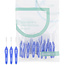 Ragers interdentaal 0.70 mm Blauw 25 stuks