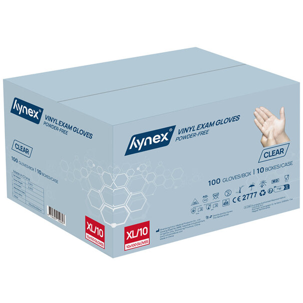 Hynex Vinyl handschoenen poedervrij 10x100 stuks Poedervrij