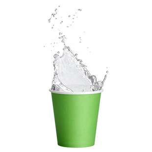 Drinkbekers karton 1000 stuks 180ml Kleur Groen