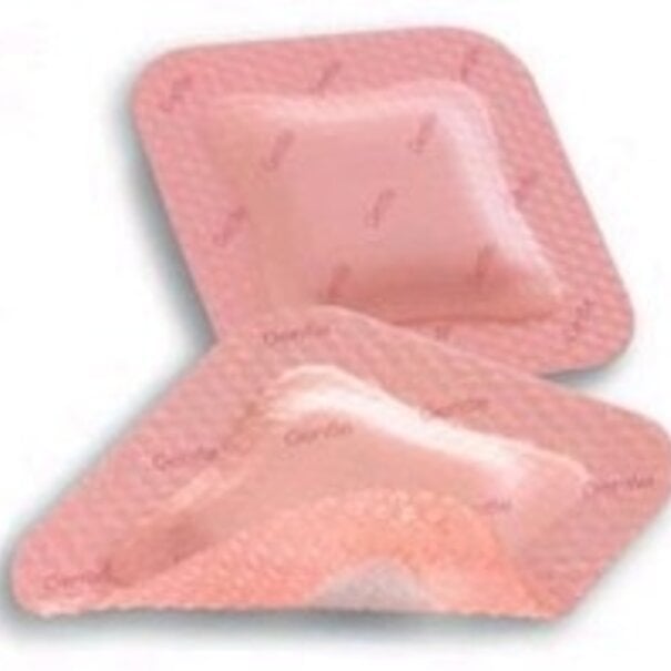 allevyn Gentle border Allevyn Gentle border schuimverband 7.5x 7.5 cm 10 stuks