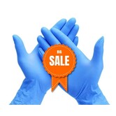 Nitril handschoenen blauw 10x 100 stuks