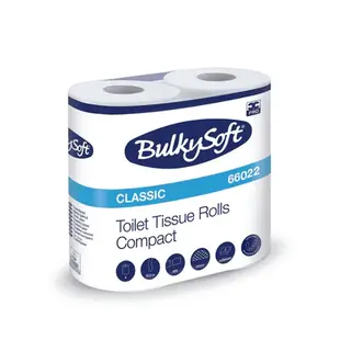 Bulkysoft toiletpapier 2 laags 400 vel -4 rollen