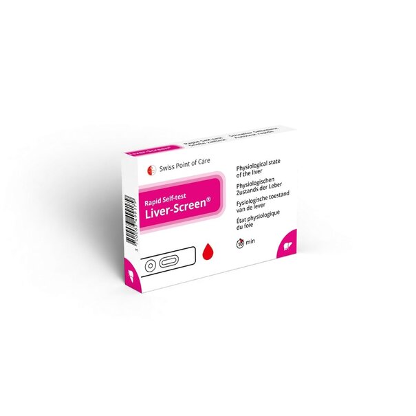 Swiss Point of Care Liver-Screen lever zelftest