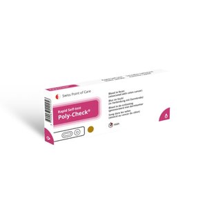 Poly-Check (bloed in ontlasting) zelftest