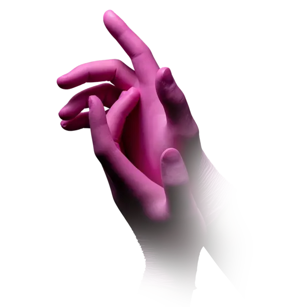 Ampri Gmbh Nitril handschoenen roze kopen 10x100 stuks