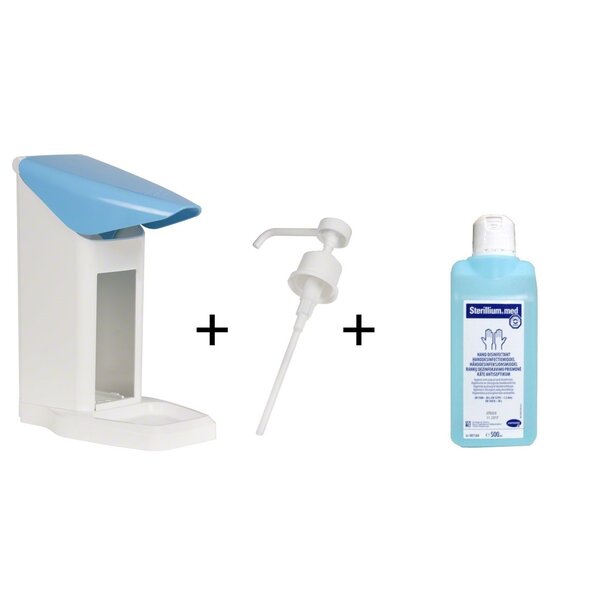 Sterillium med Eurodispenser + pompje + Sterillium Med 500 ml