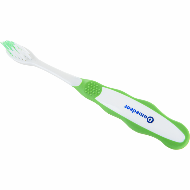 Demedent Tandenborstel soft 3-6 jaar 12 stuks 3x blauw/3xgroen/3xpaars/3xroze