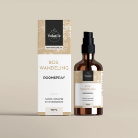 Roomspray Boswandeling 100ml - 100% Natuurlijk