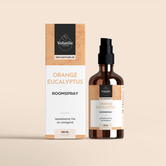 Roomspray Orange-Eucalyptus  100ml - 100% Natuurlijk