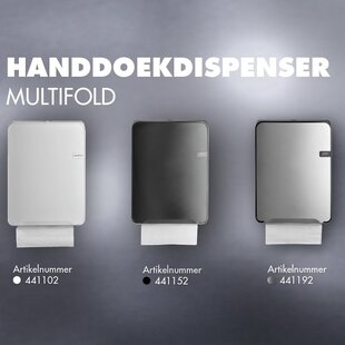 Quartzline vouwhanddoek dispenser