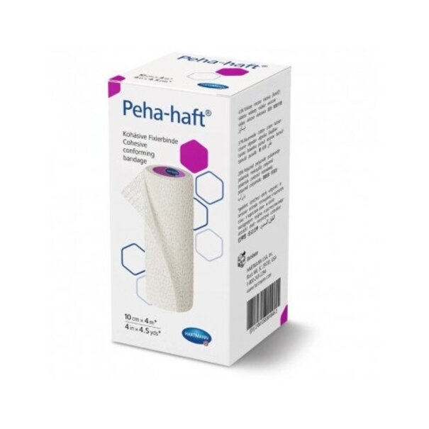 Hartmann Peha-haft fixatiezwachtel 10cm x 4m (latexvrij)