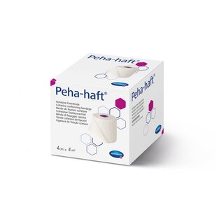 Peha-haft fixatiezwachtel 12cm x 4m (latexvrij)