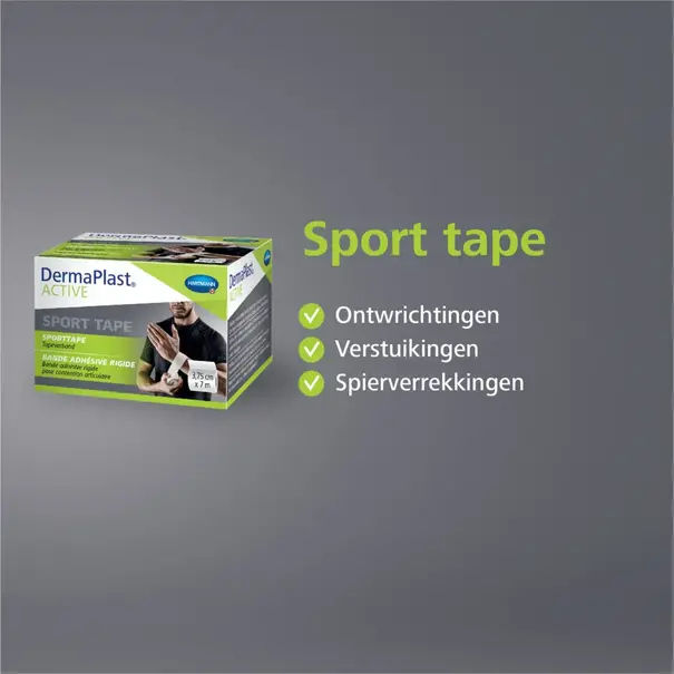 Hartmann Sporttape - DermaPlast® Active 5cm x 7m (maat L)