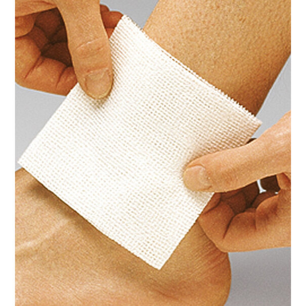 Hartmann Gaasjes 10x20 cm 4 laags 100 stuks Medicomp