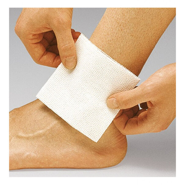 Hartmann Steriele gaasjes 10 x 10 cm 4-laags 50 stuks Medicomp