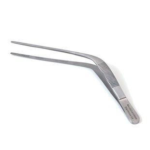 Gebogen pincet Troeltsch kniemodel 15 cm