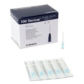 Injectienaalden Nr. 16/ 0,60 x 25 mm, blauw 100 stuks