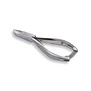 Nageltang met kruisveer - gebogen bek - 14 cm