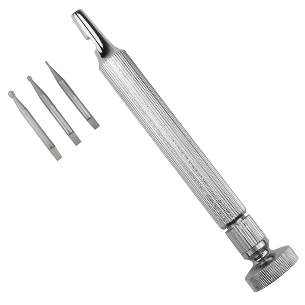 Medipharchem Nagelboor met 3 boortjes - handmodel