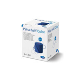Peha-haft fixatiezwachtel blauw 10cm x 20m (latexvrij)