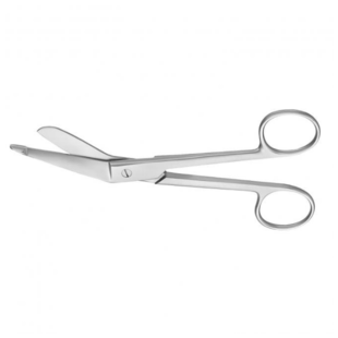 Verbandschaar Lister 14 cm rvs mat