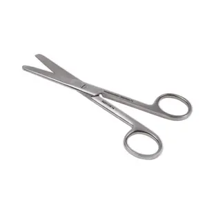 Chirurgische schaar 14 cm stomp/stomp RVS