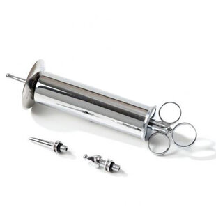 Oorspuit 100 cc met drie tips en spatschild