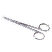 Chirurgische schaar 14 cm recht spits/spits RVS