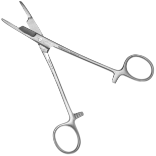 Naaldvoerder met schaar Olsen-Hegar 16cm RVS