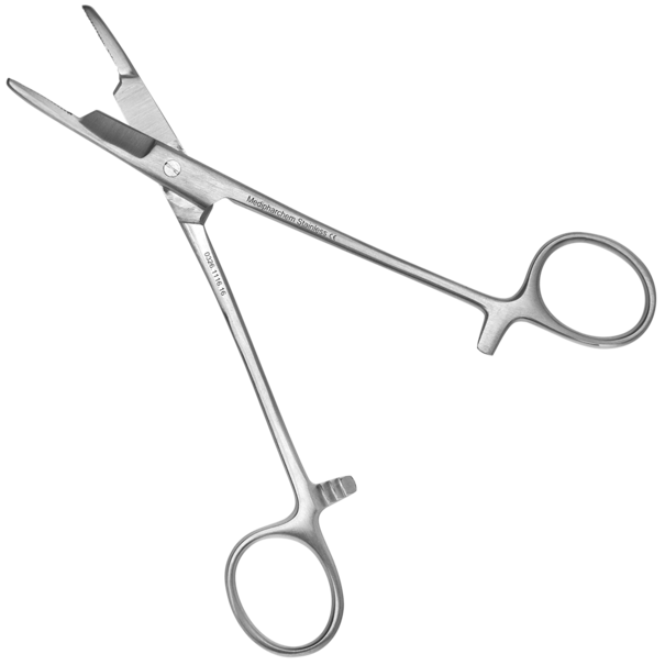 Medipharchem Naaldvoerder met schaar Olsen-Hegar 16cm RVS