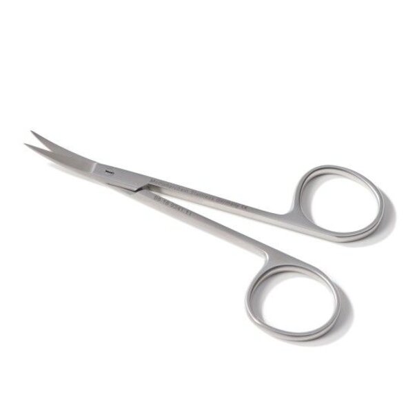 Medipharchem Irisschaar Recht 11 cm gebogen RVS