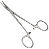 Arterieklem Mosquito 12 cm – Gebogen Bek