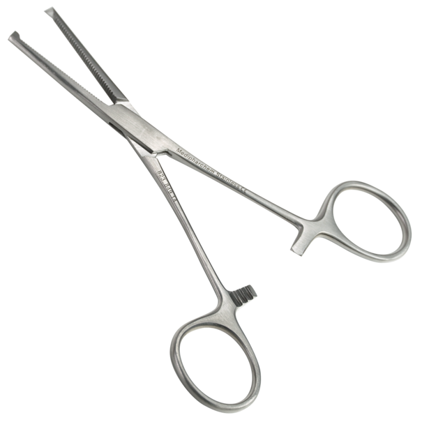 Medipharchem Arterieklem Kocher 14 cm – Recht