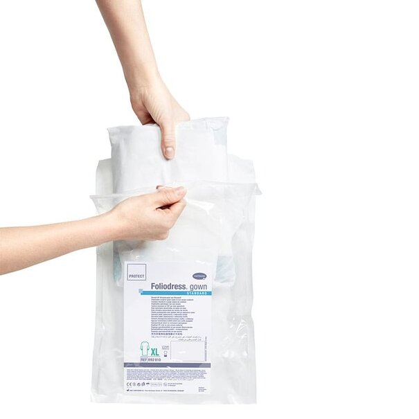 Hartmann Medische operatiejas steriel verpakt met lange mouw