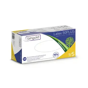 Latex handschoenen poedervrij 100 stuks