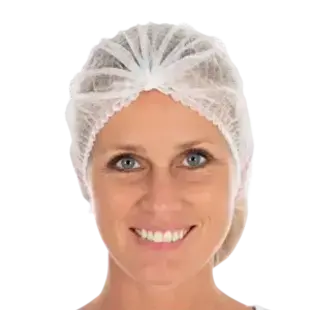 Haarnetjes wit  100 stuks
