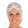 Haarnetjes wit (100st)
