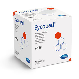 Oogkompres steriel 70x85 mm 25 stuks