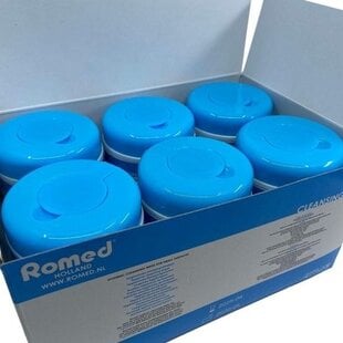 Romed Hygiënische Reinigingsdoekjes – 6 Dispensers (110 st. per dispenser) – 80% Ethanoly