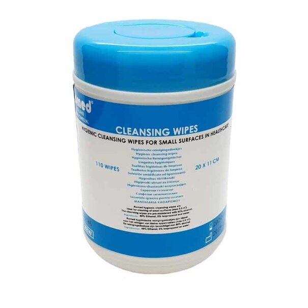 Romed Romed Hygiënische Reinigingsdoekjes – 6 Dispensers (110 st. per dispenser) – 80% Ethanol