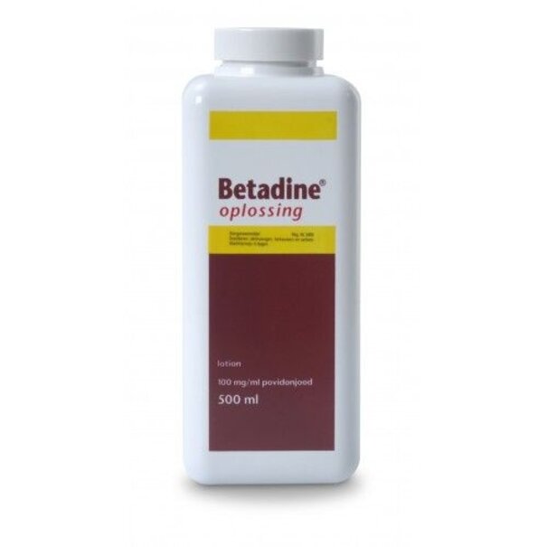 Betadine Betadine oplossing 500 ml