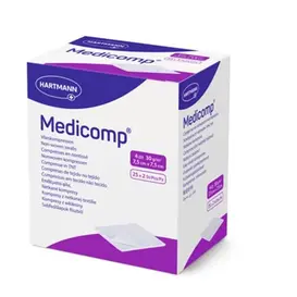 Steriele gaasjes  7.5 x 7.5 cm 4-laags 50 stuks Medicomp